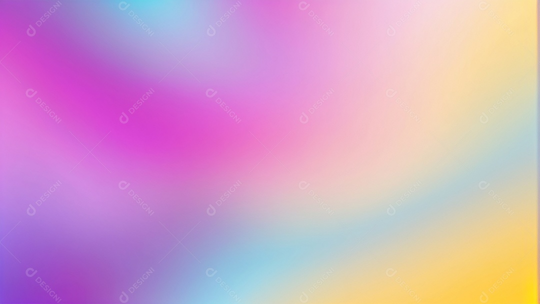 Desfoque padrão fundo gradiente azul claro roxo amarelo