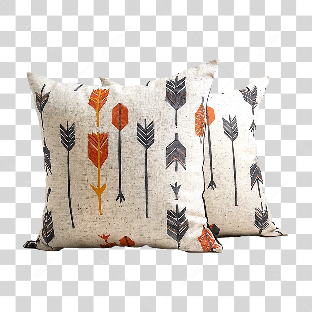 Travesseiros Colorido PNG Transparente