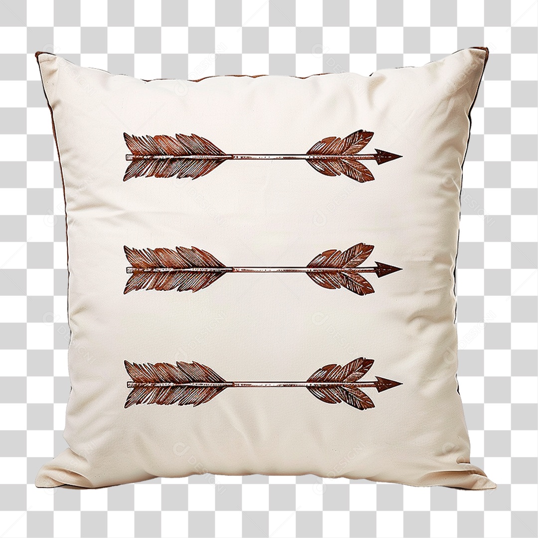 Travesseiro Decorativo PNG Transparente