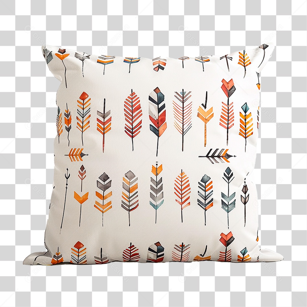 Travesseiro Decorativo PNG Transparente