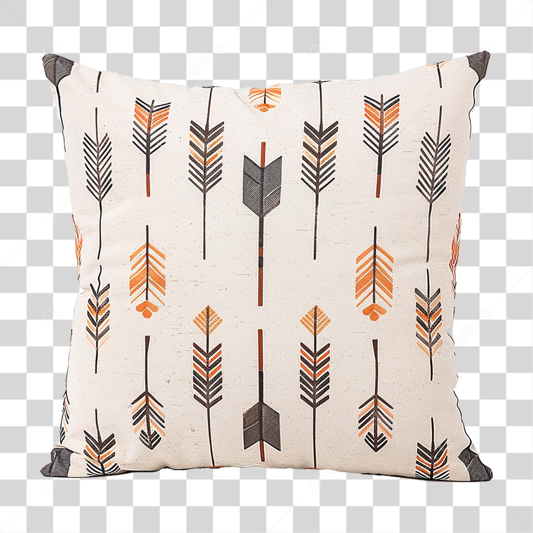 Travesseiro Decorativo PNG Transparente