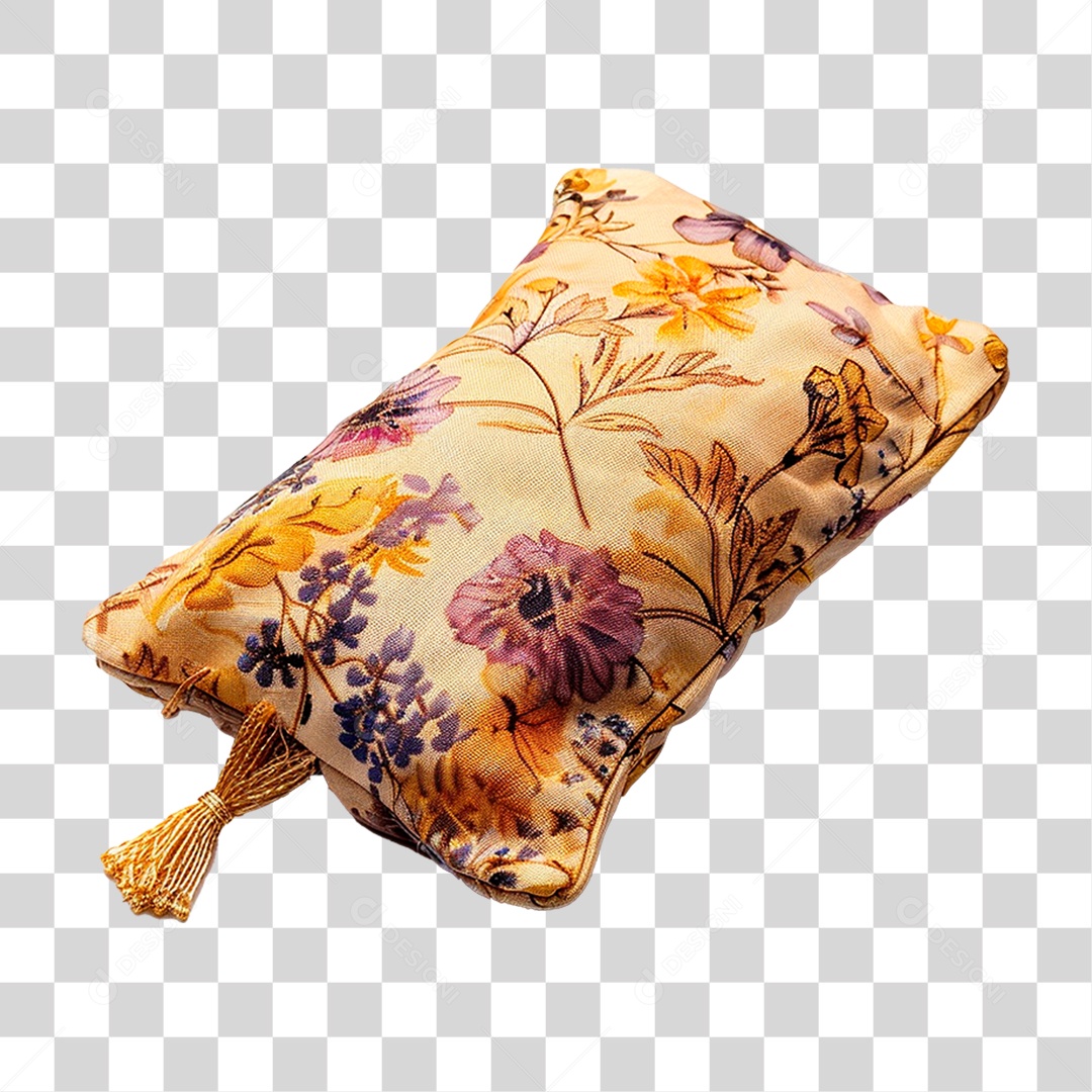 Almofada Florida PNG Transparente