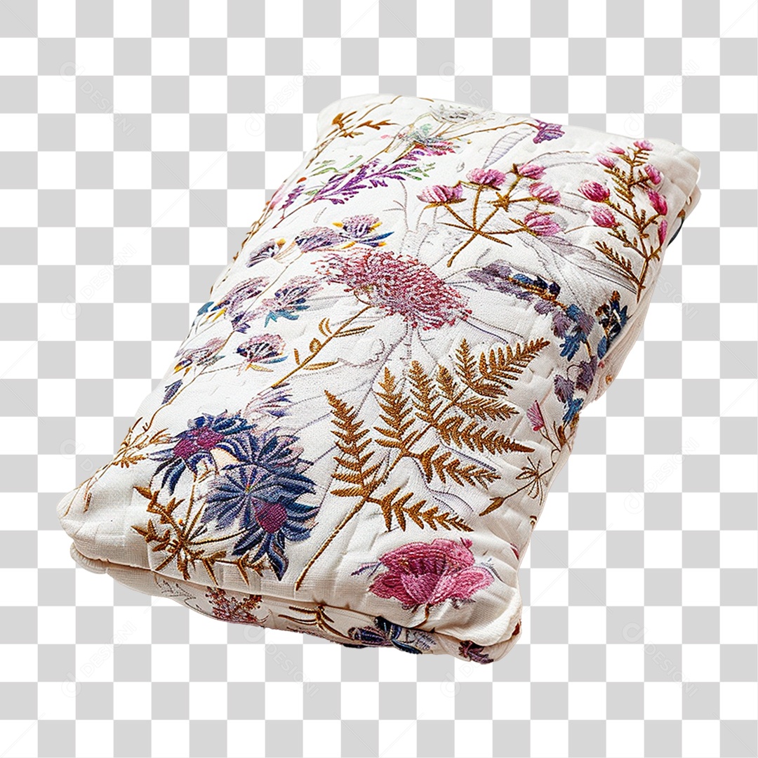 Almofada Florida PNG Transparente