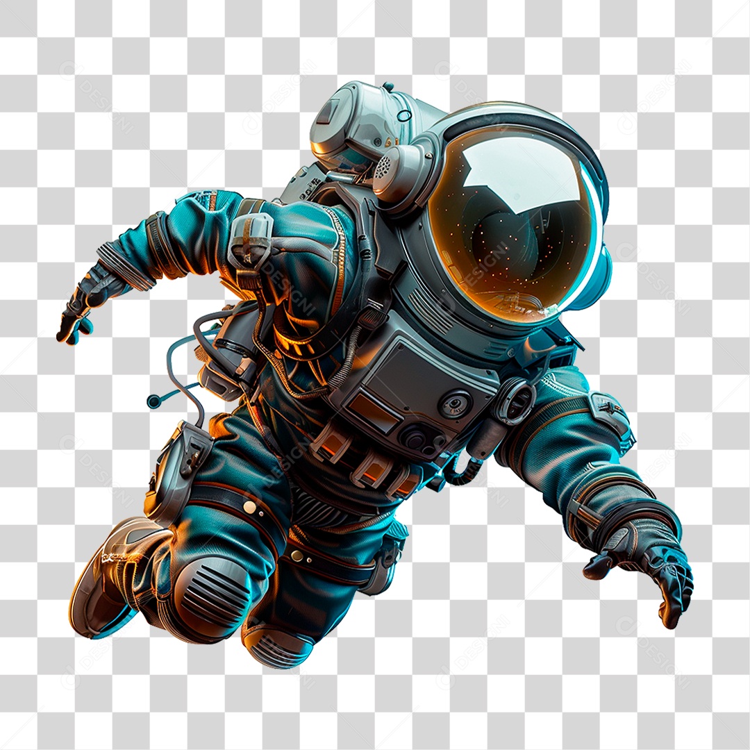 Astronauta PNG Transparente