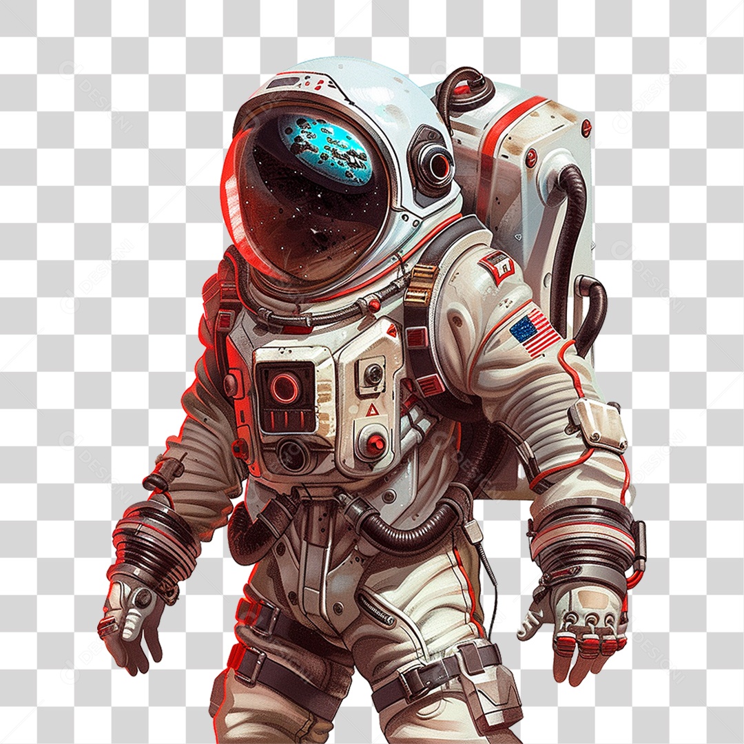 Catador Espacial PNG Transparente