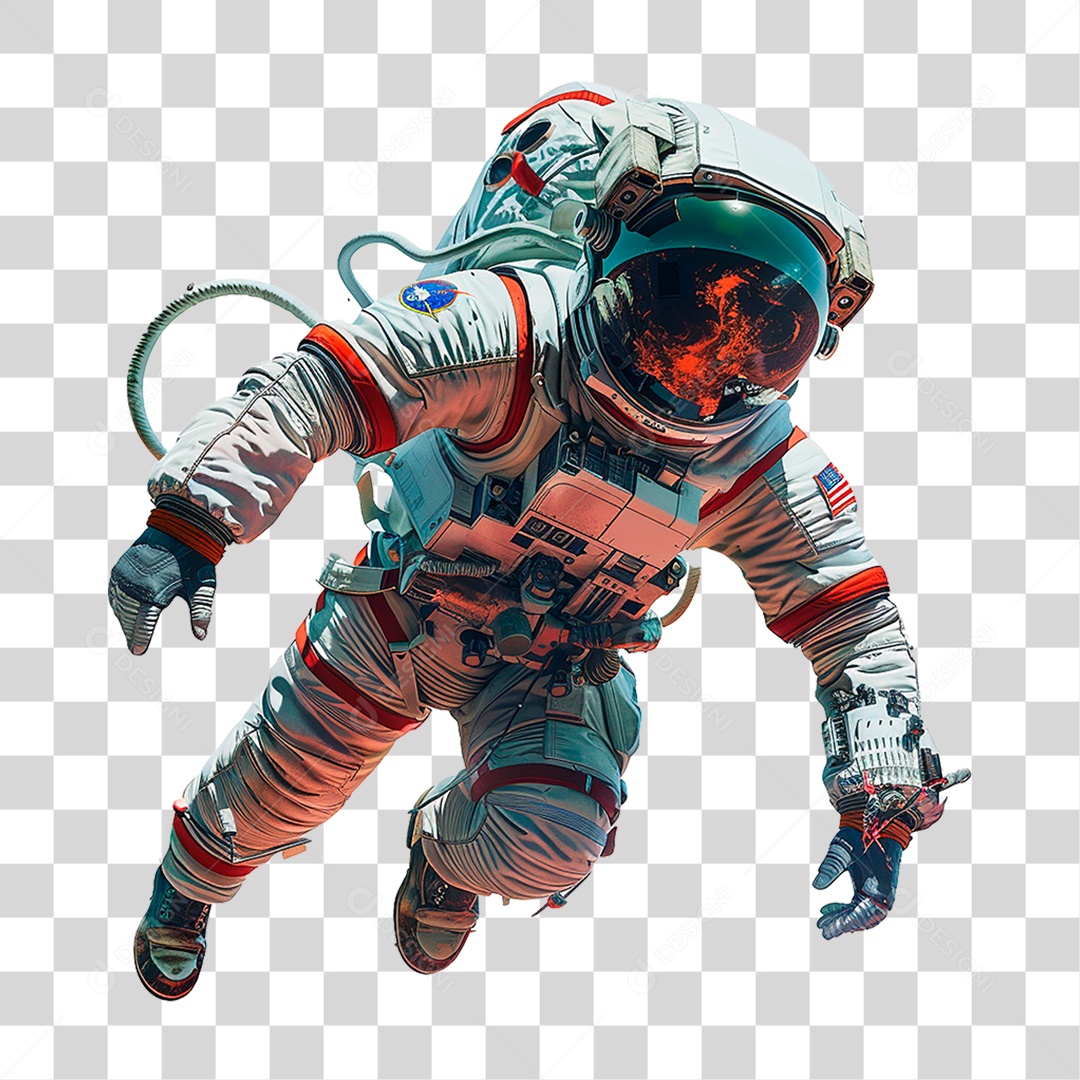 Astronauta PNG Transparente