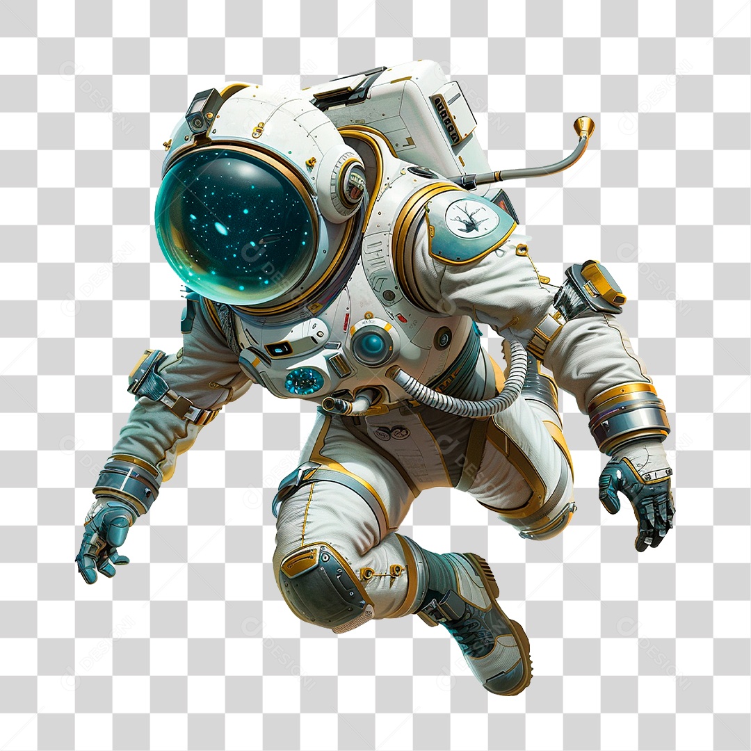 Astronauta PNG Transparente
