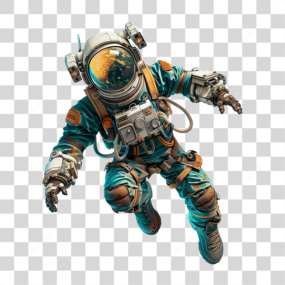 Astronauta PNG Transparente