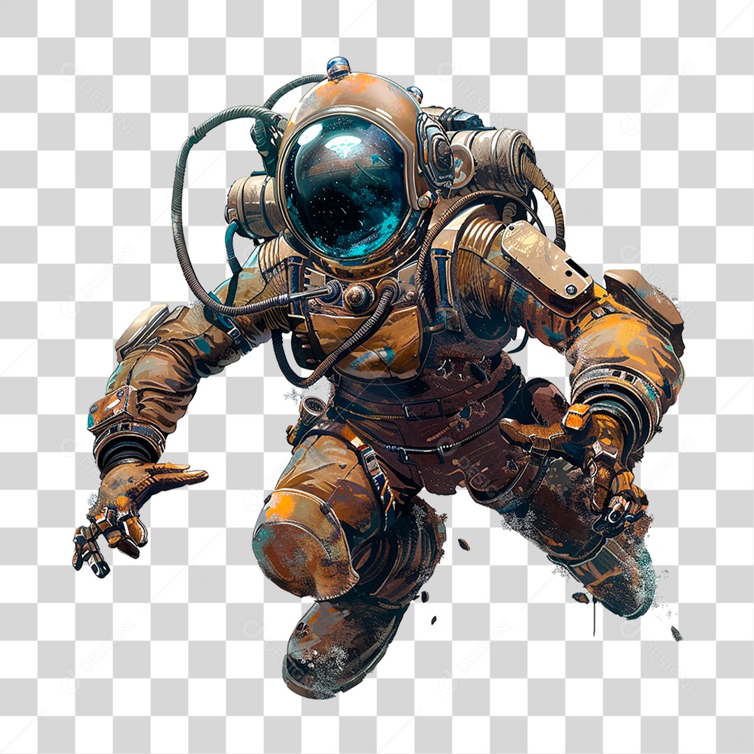 Catador Espacial PNG Transparente