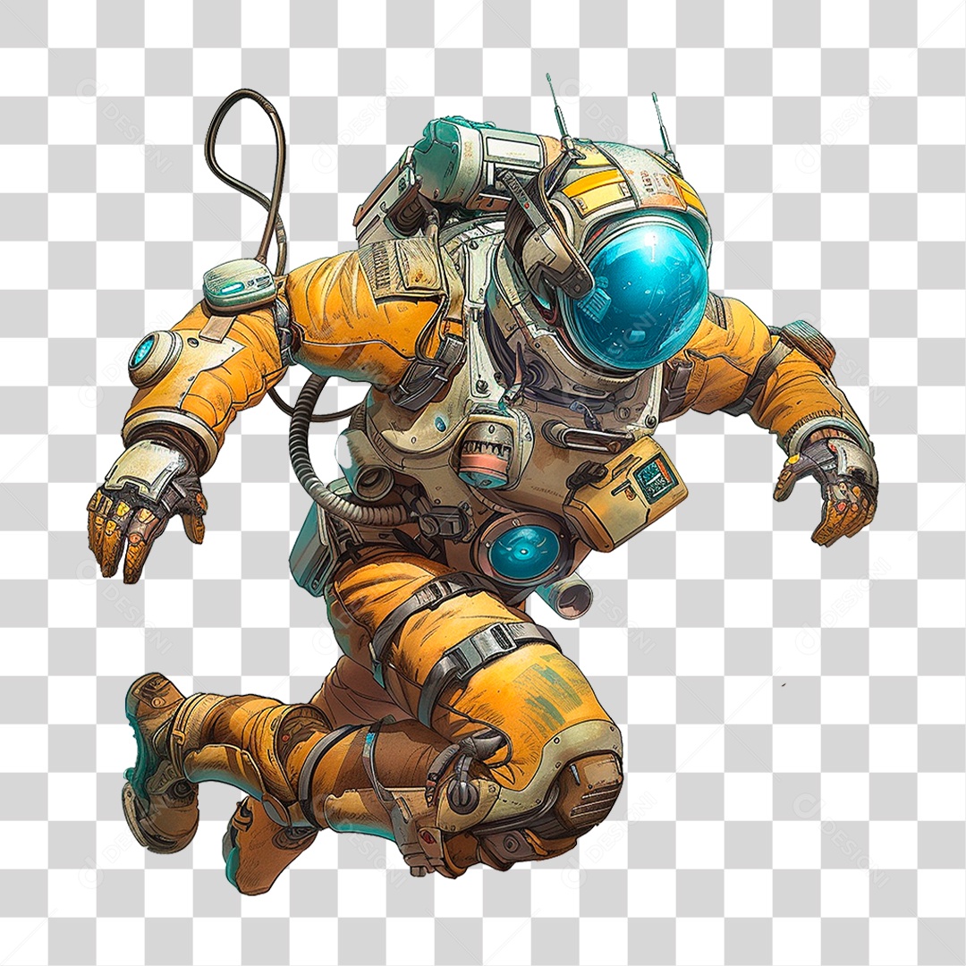 Astronauta PNG Transparente