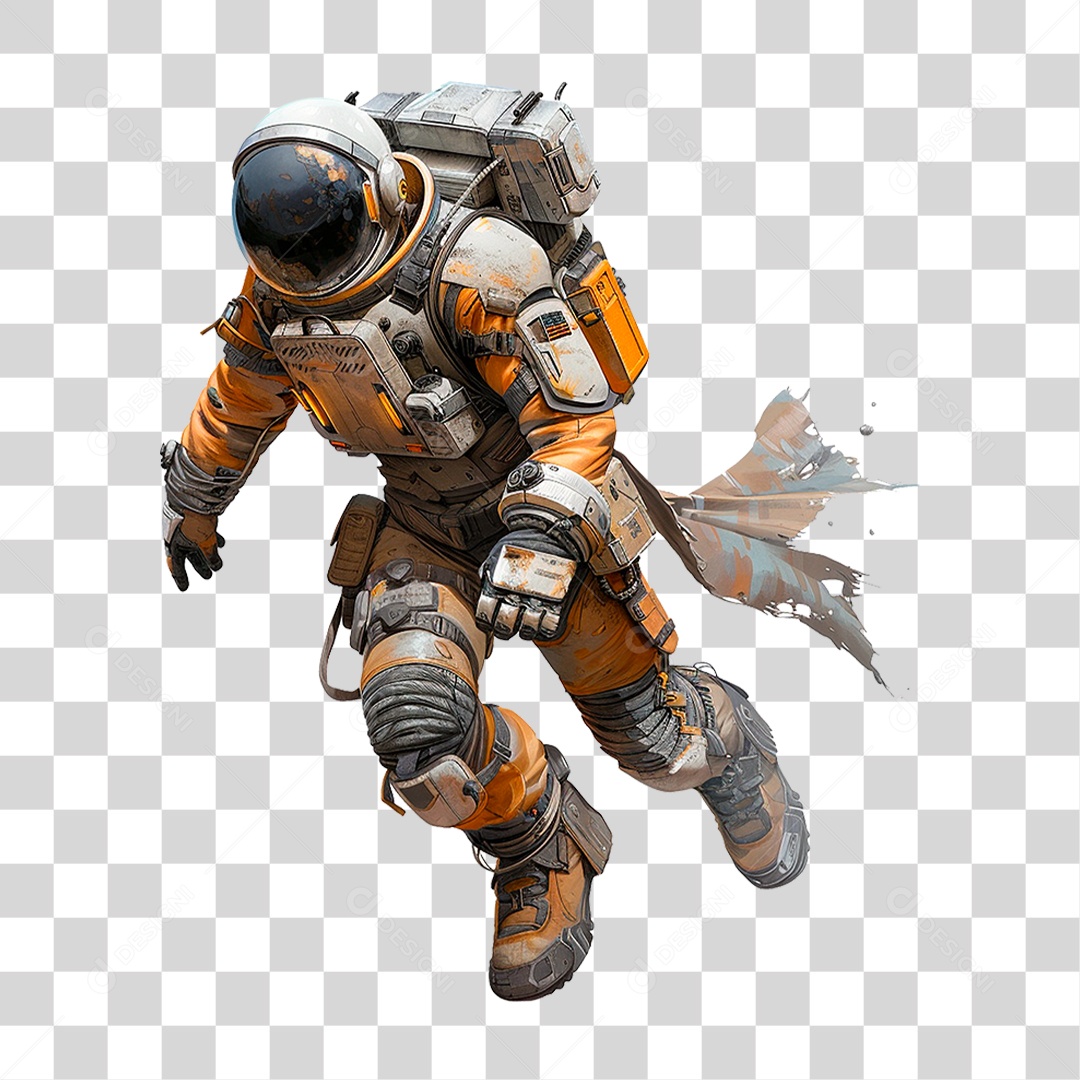 Catador Espacial PNG Transparente