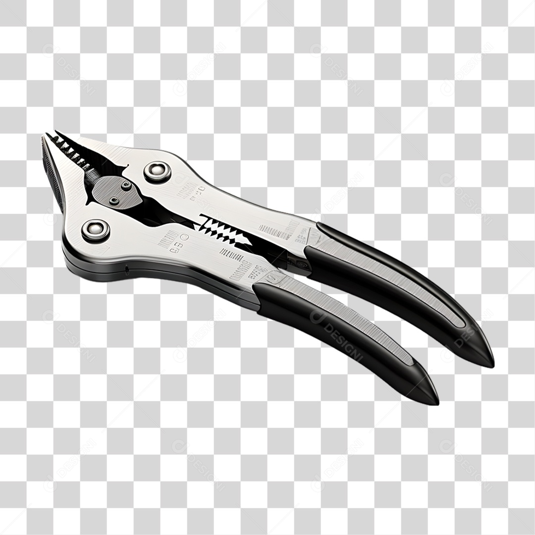Alicate Metálico PNG Transparente