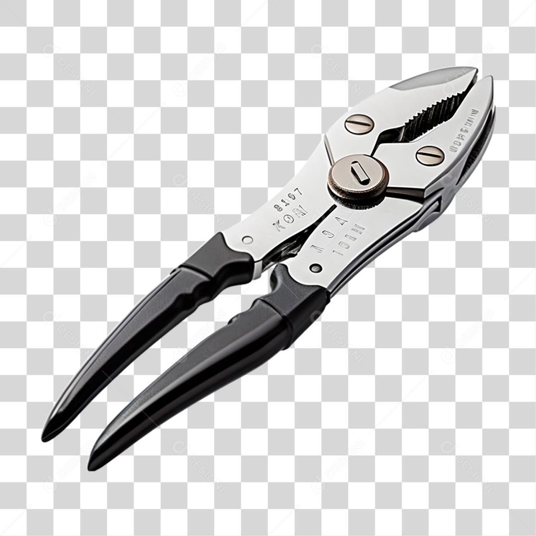 Alicate Metálico PNG Transparente