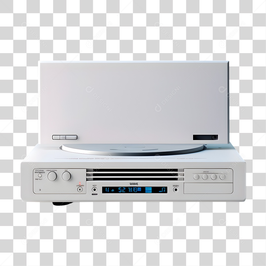 DVD Branco PNG Transparente