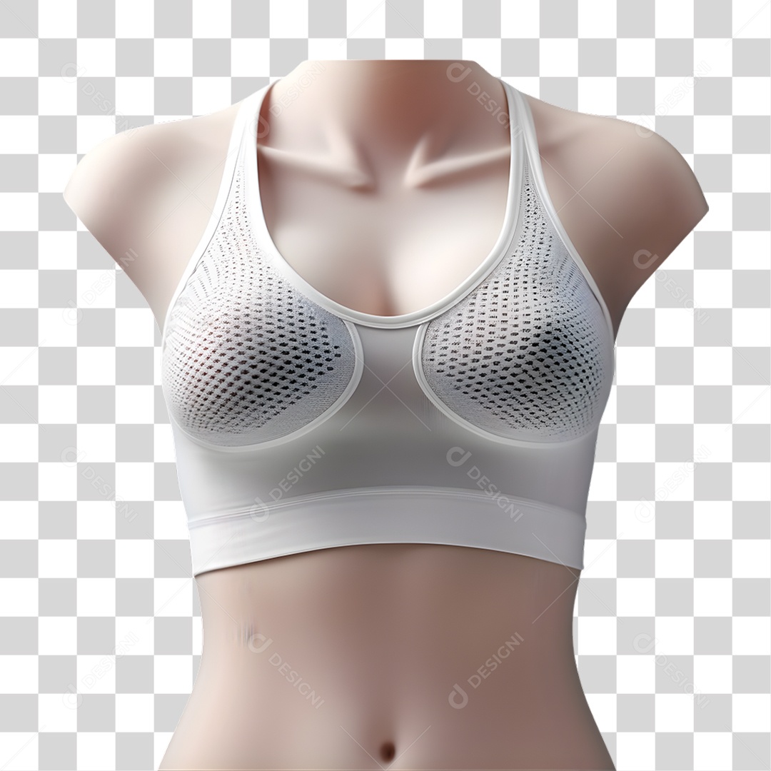 Top Branco PNG Transparente