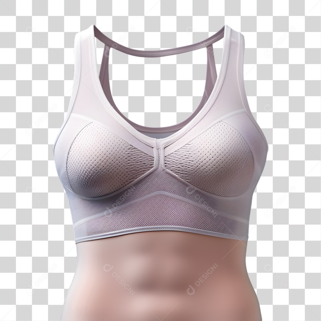 Top Branco PNG Transparente