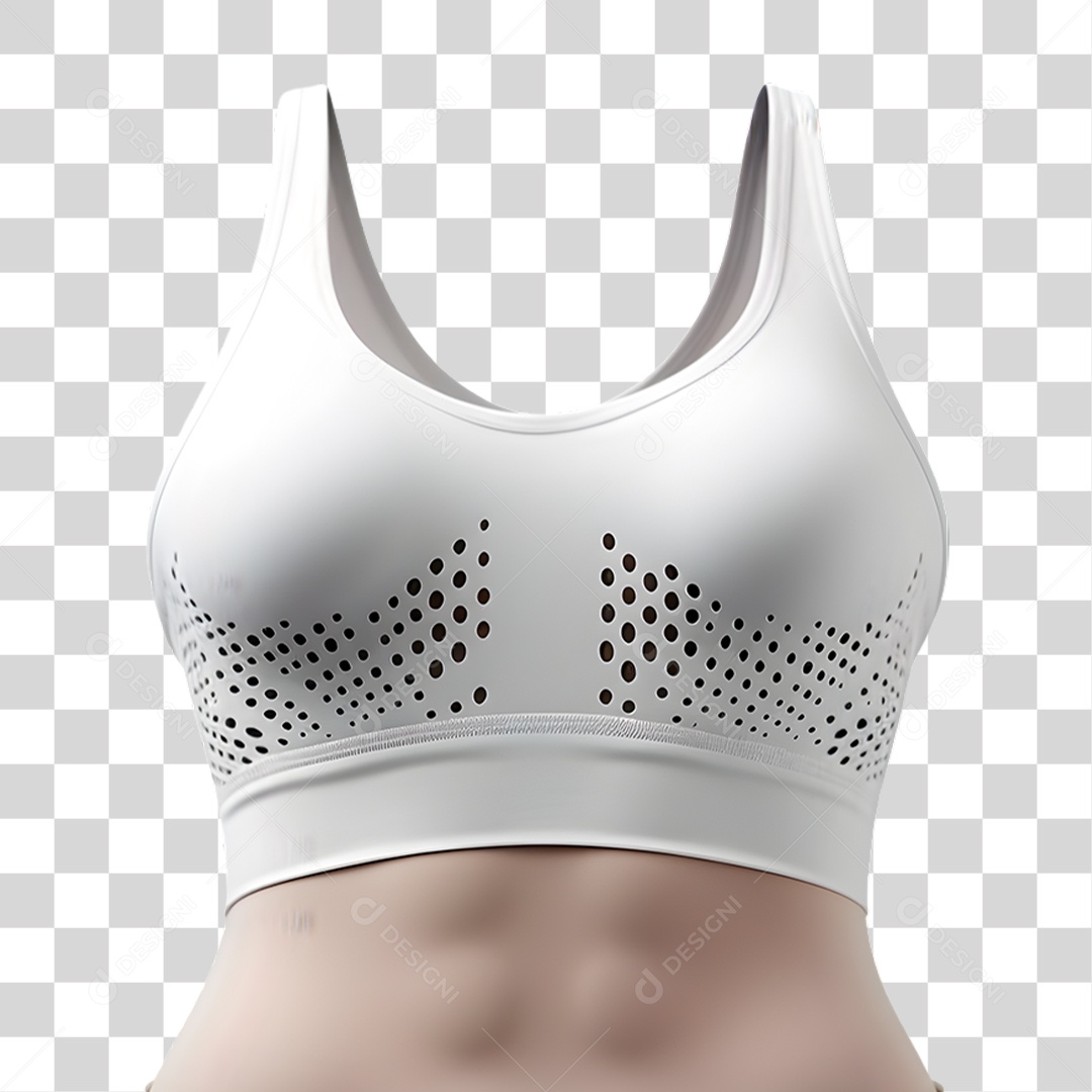 Top Branco PNG Transparente