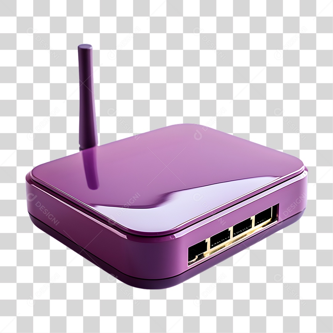 Receptor Roxo PNG Transparente