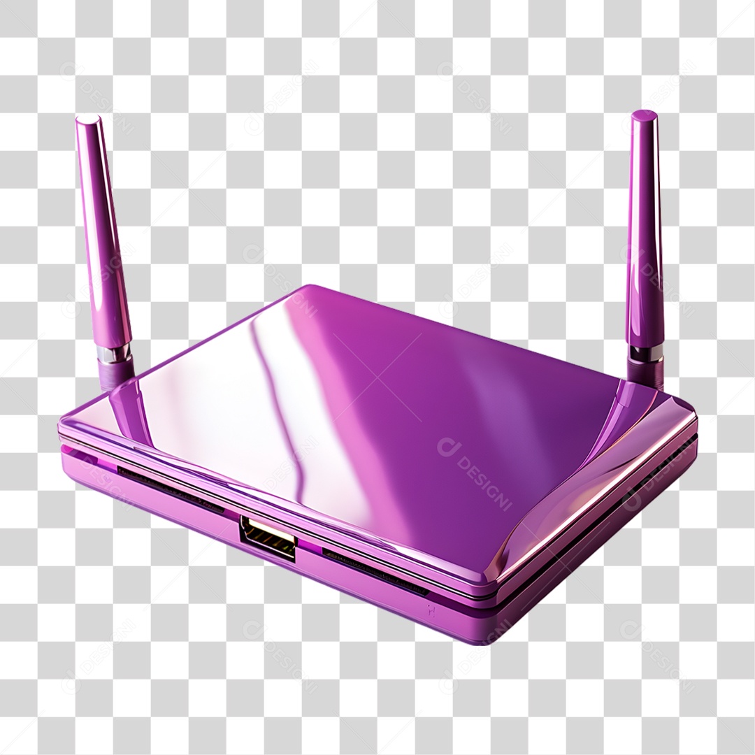 Receptor Roxo PNG Transparente