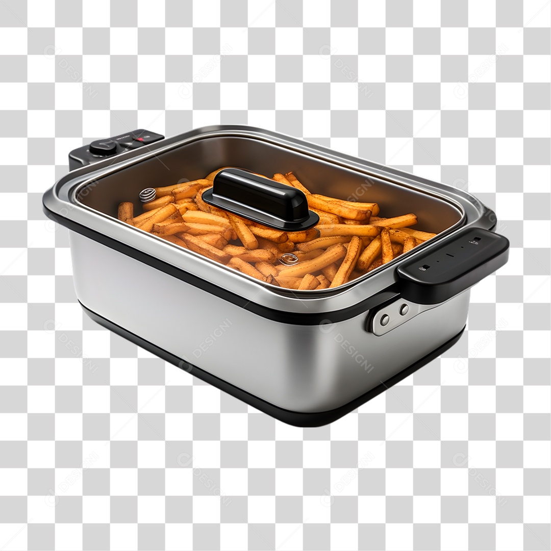 Fritadeira Elétrica PNG Transparente