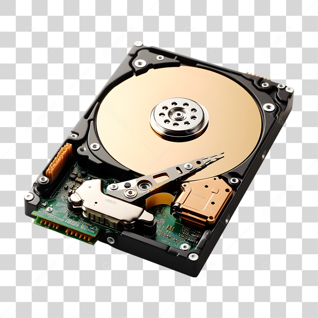 Unidade de Disco PNG Transparente