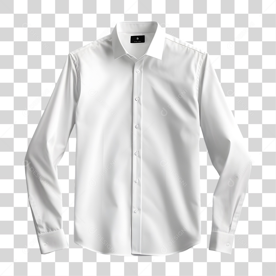 Camisa Branca PNG Transparente