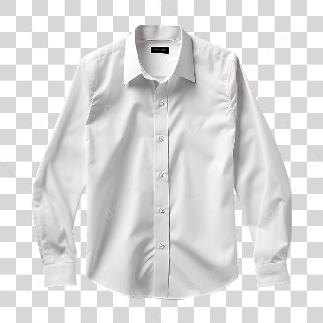 Camisa Branca PNG Transparente