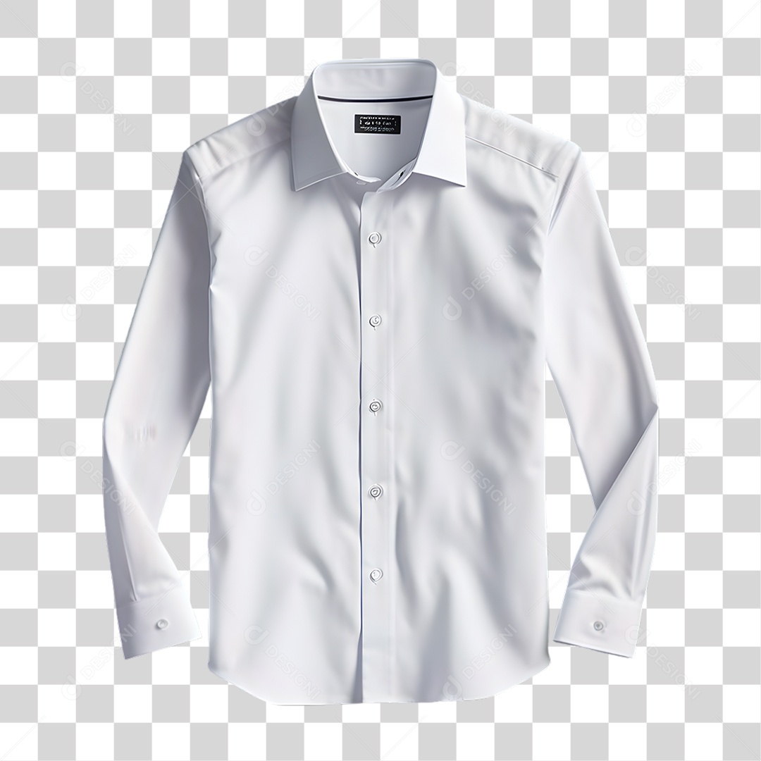 Camisa Branca PNG Transparente