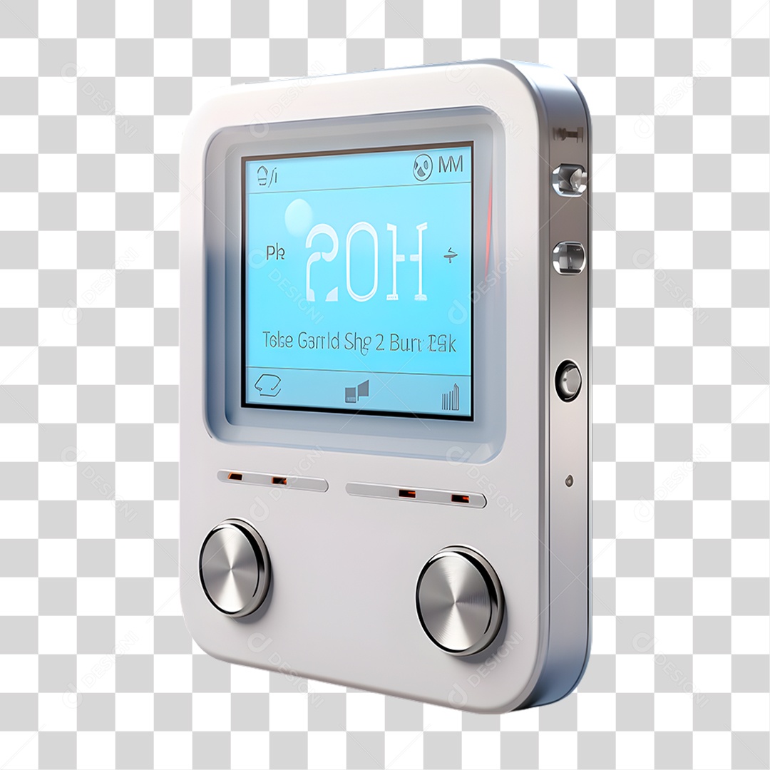 MP3 Branco PNG Transparente