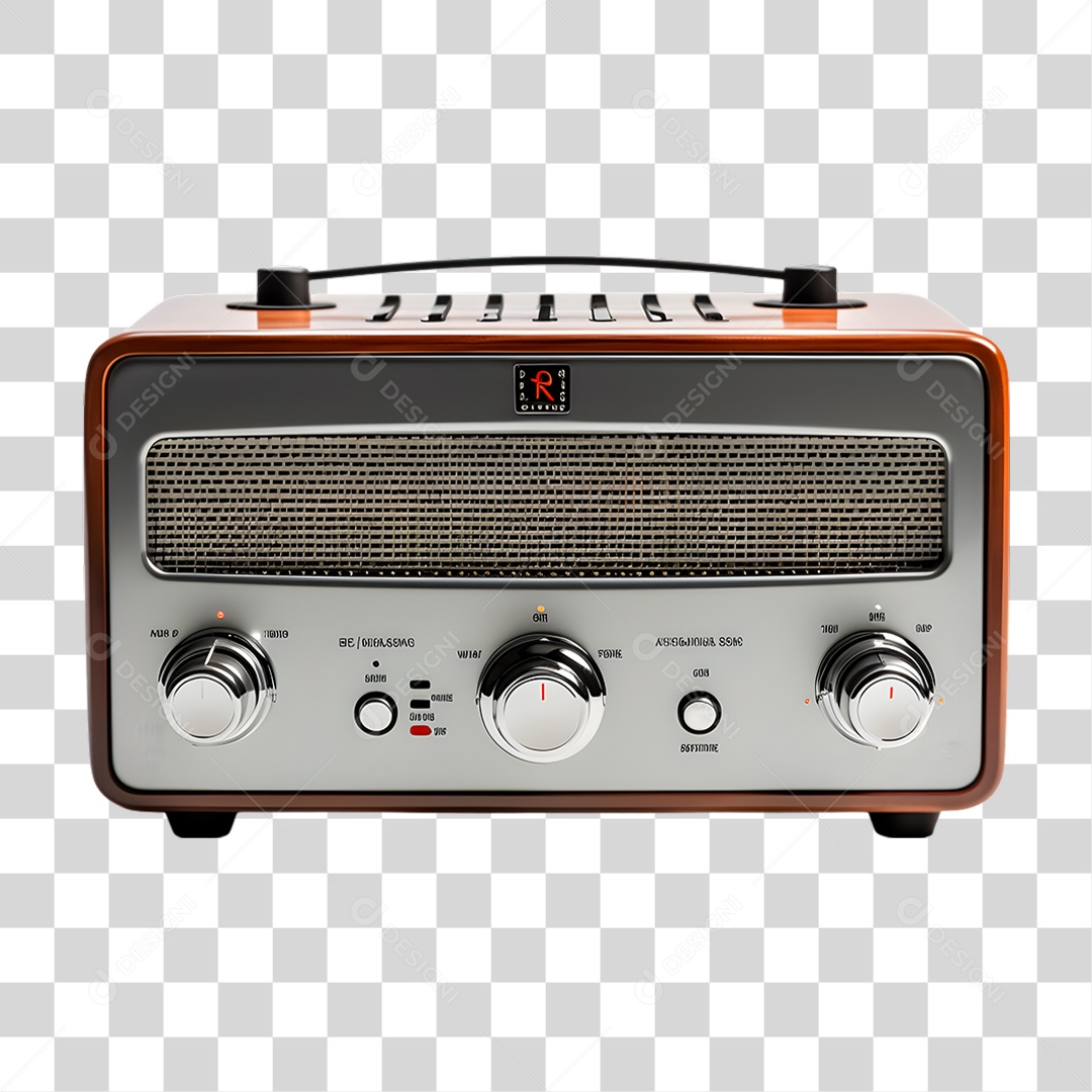 Rádio Antigo PNG Transparente