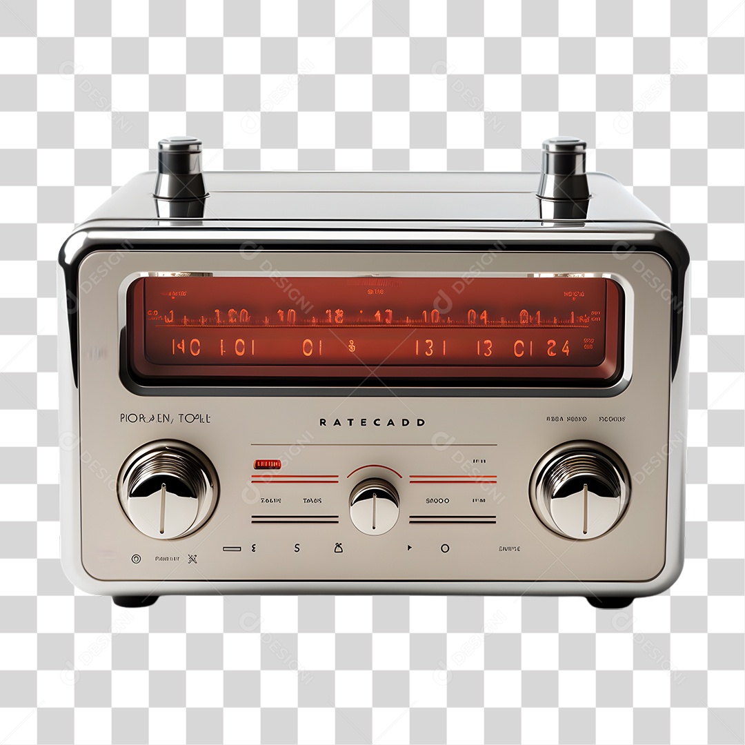 Rádio Antigo PNG Transparente