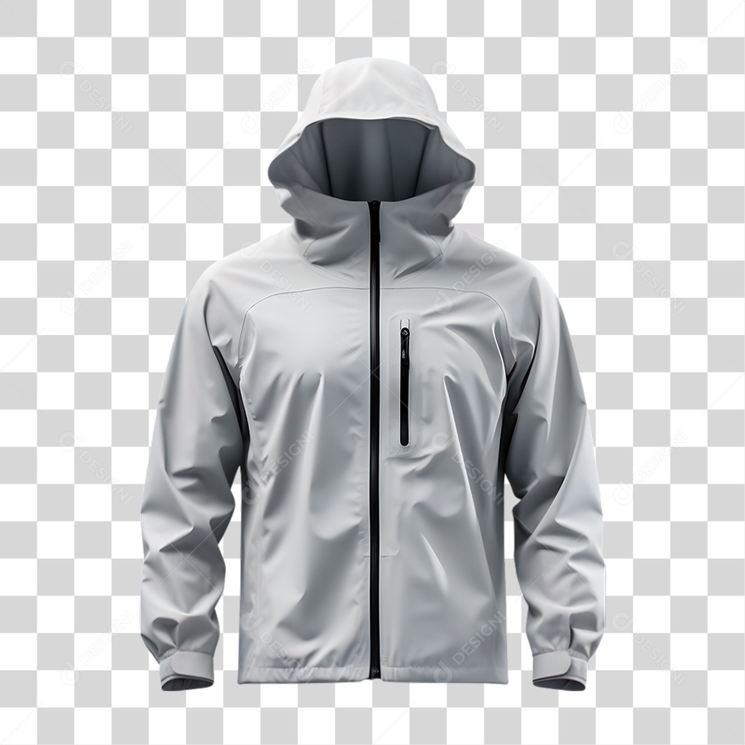 Jaqueta Branca PNG Transparente
