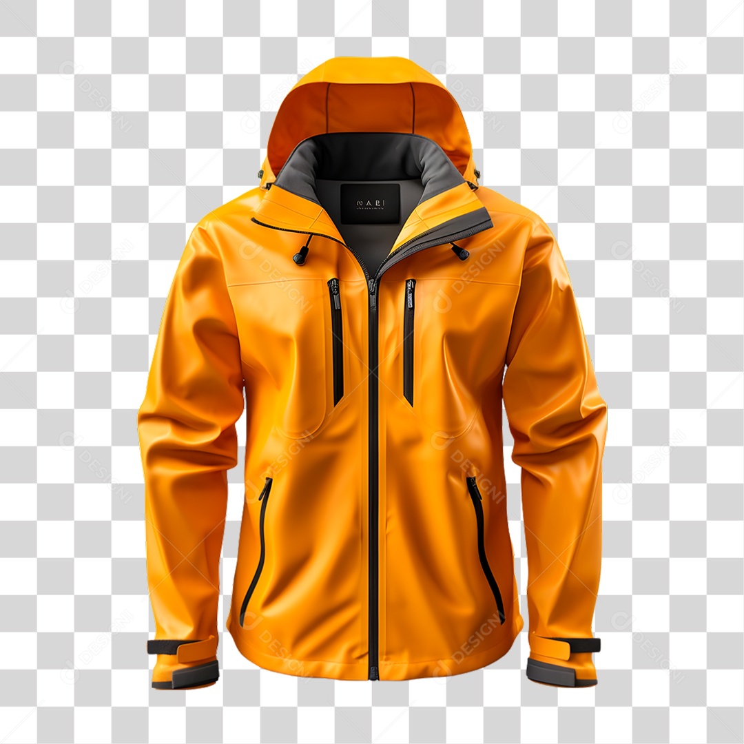 Jaqueta Amarela PNG Transparente
