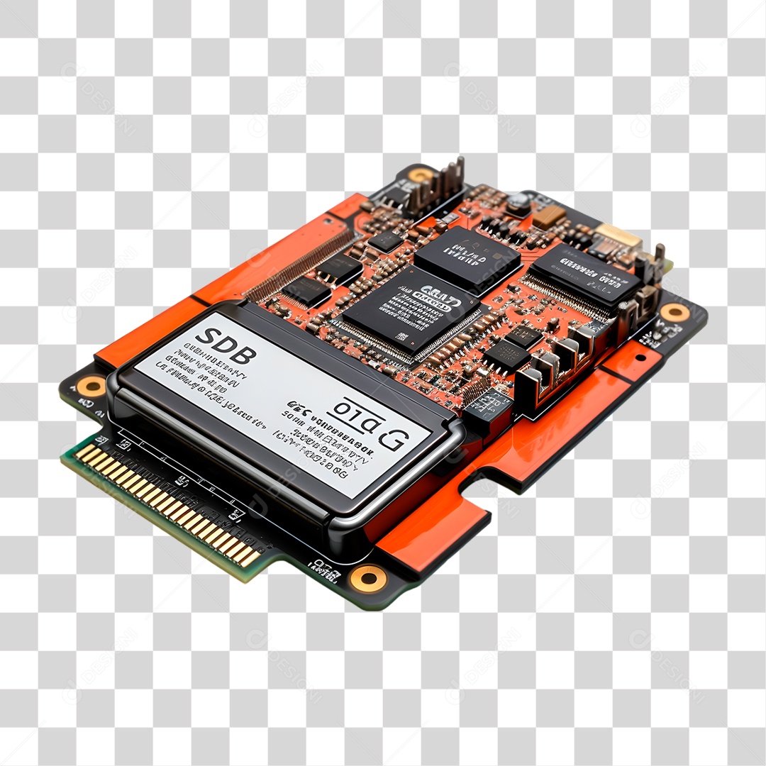 Placa de Circuito PNG Transparente