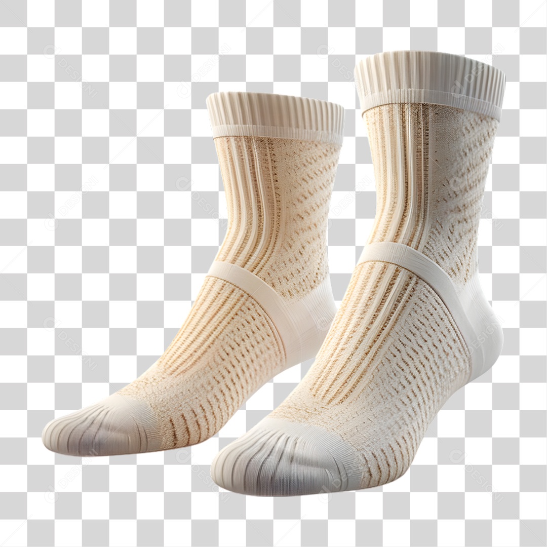 Meia Esportiva PNG Transparente