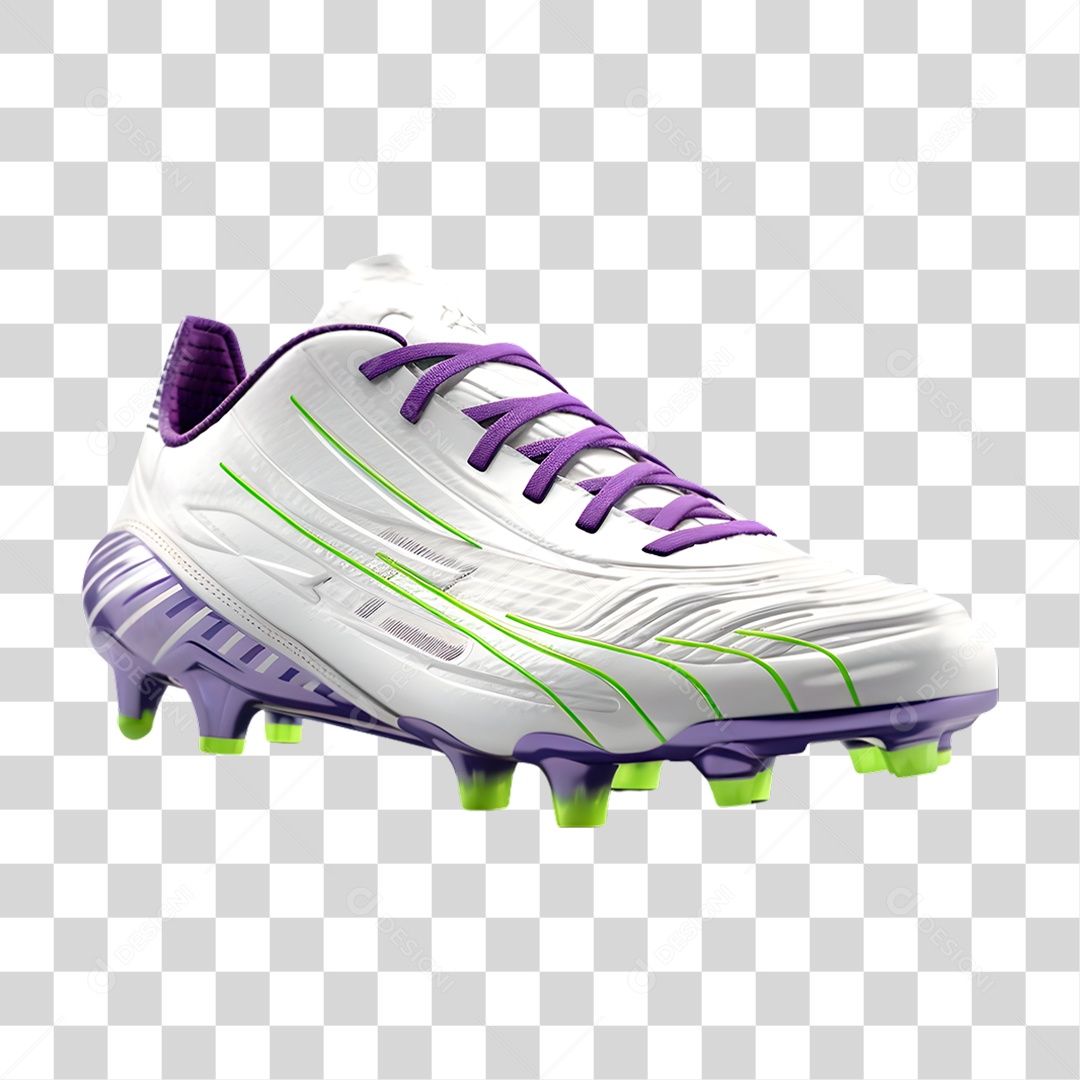 Chuteira Branca PNG Transparente