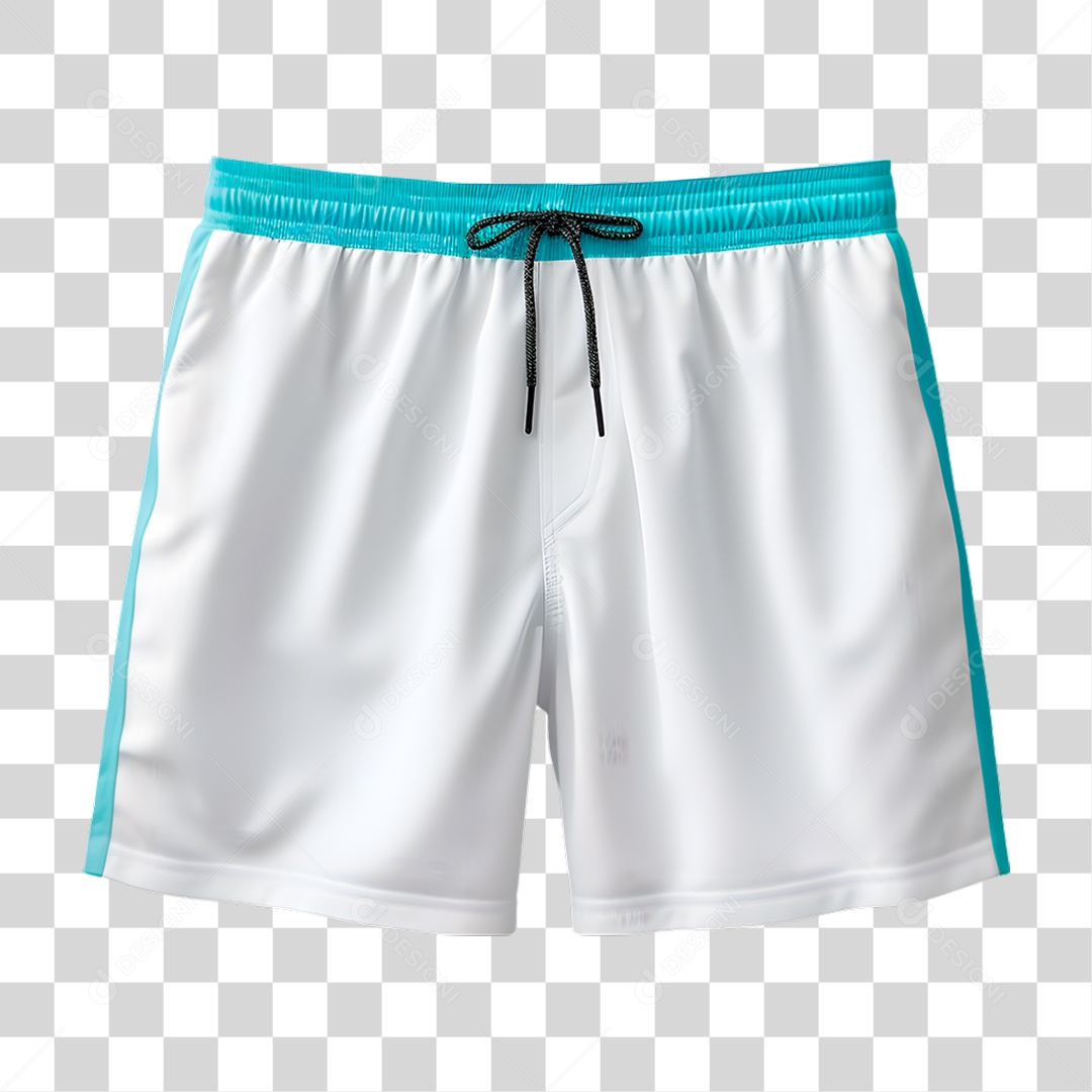 Short Branco PNG Transparente
