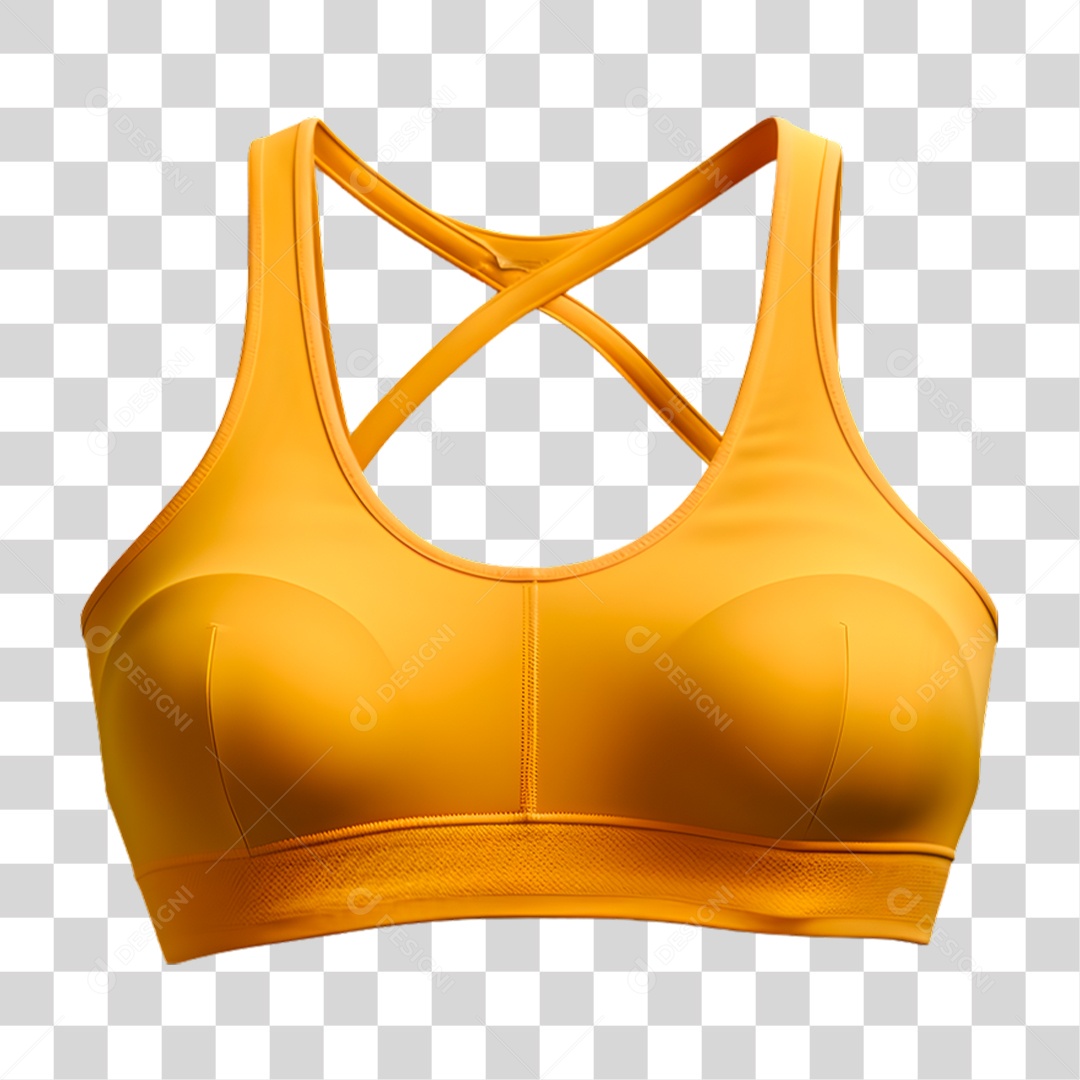 Sutiã Esportivo PNG Transparente