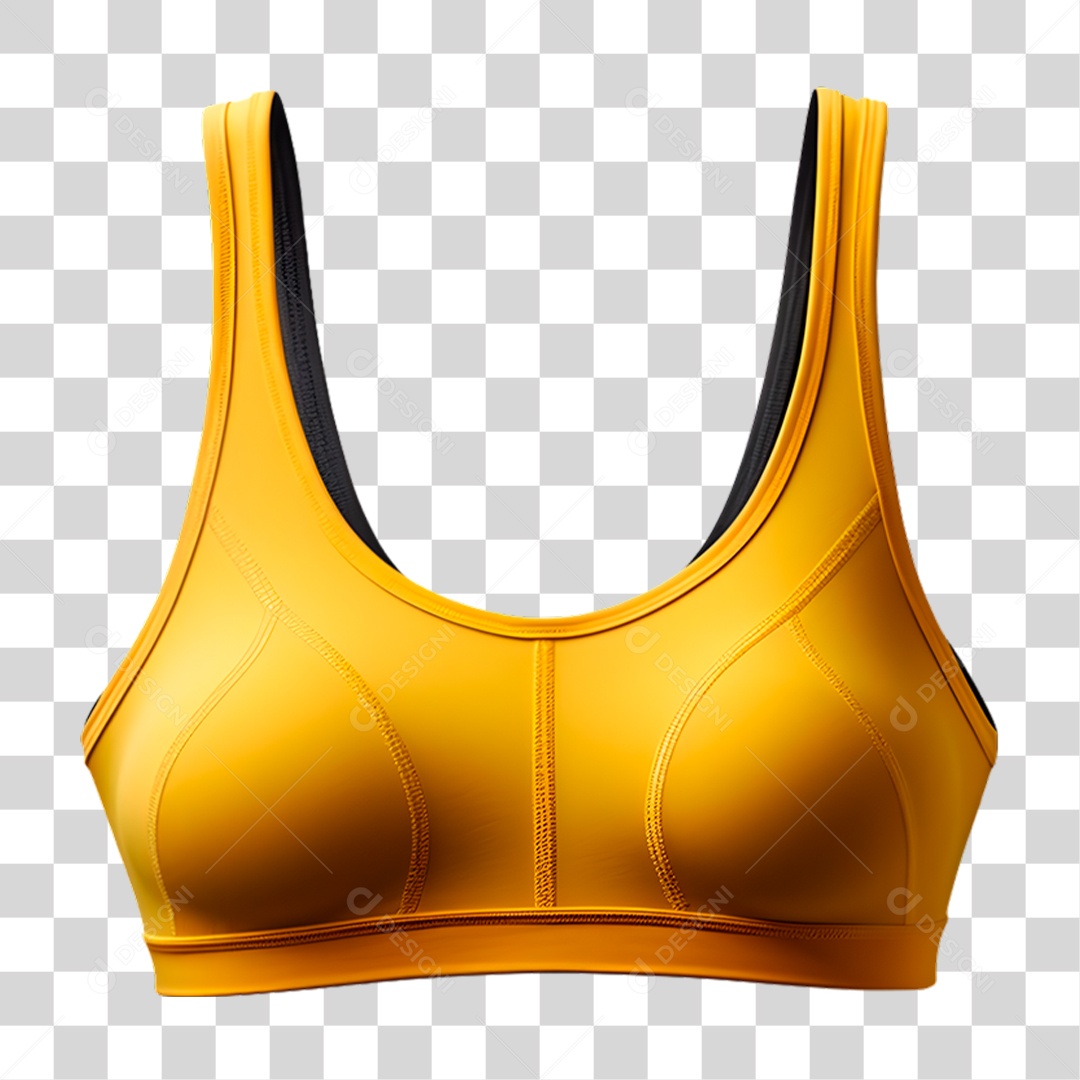 Sutiã Esportivo PNG Transparente