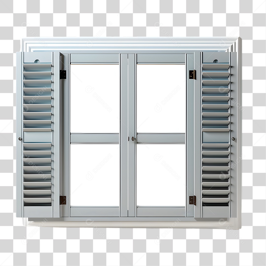 Janela de Madeira PNG Transparente