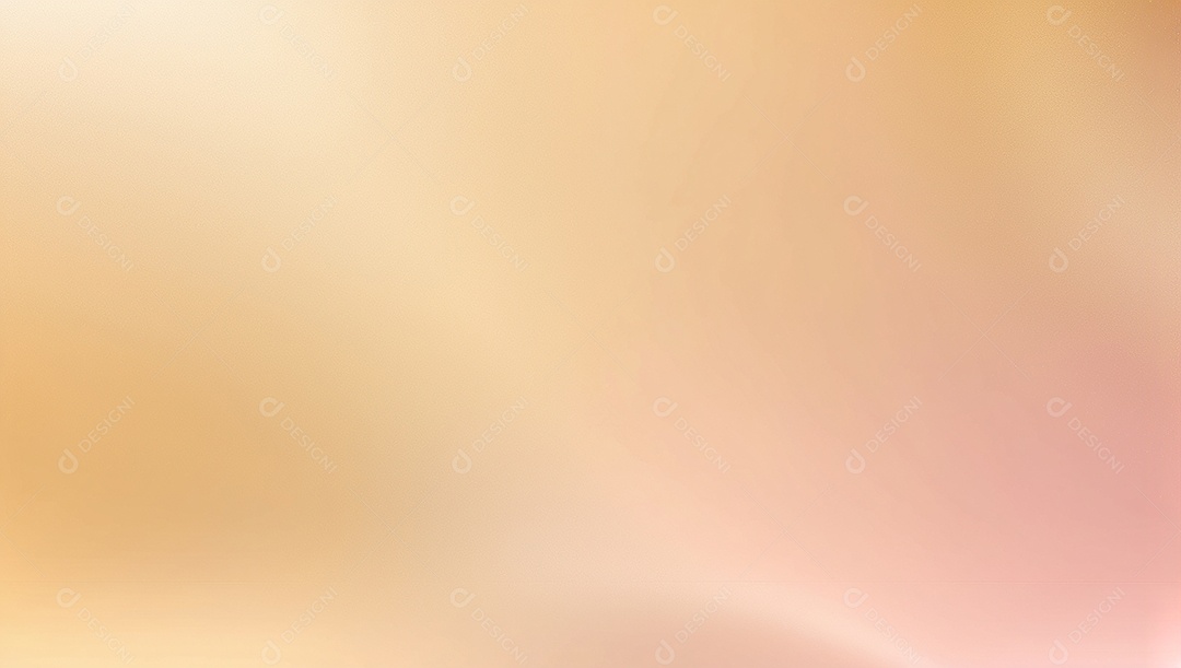 Fundo gradiente pastel dourado com luz suave e desfocada padrão