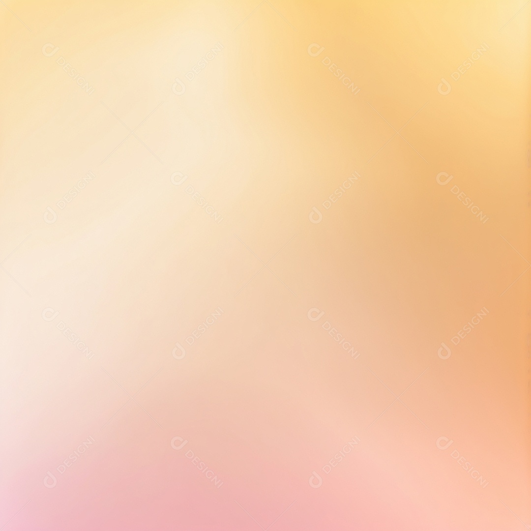 Fundo gradiente pastel dourado com luz suave e desfocada padrão