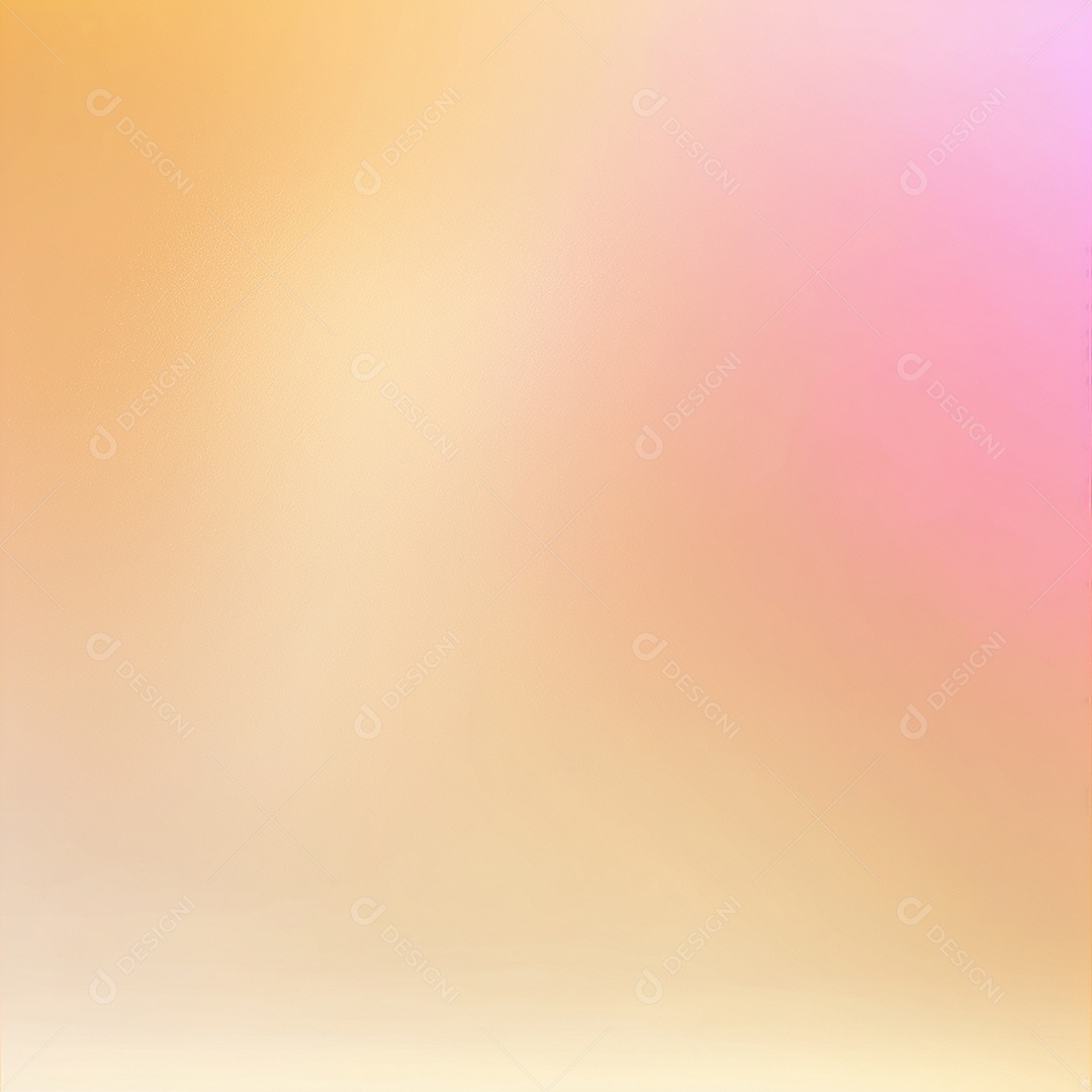 Fundo gradiente pastel dourado com luz suave e desfocada padrão