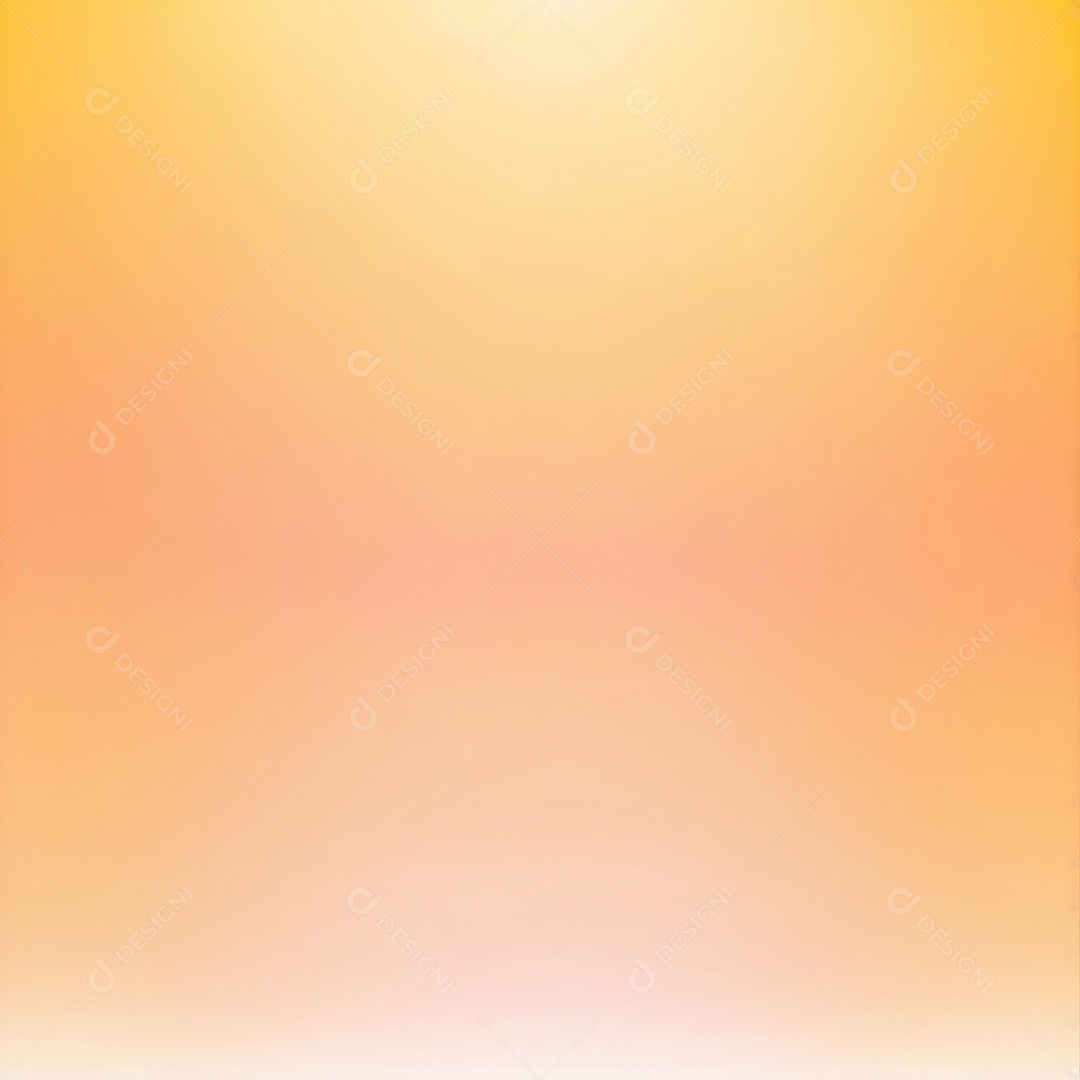 Fundo gradiente pastel dourado com luz suave e desfocada padrão