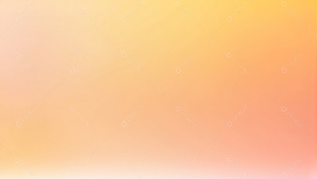 Fundo gradiente pastel dourado com luz suave e desfocada padrão