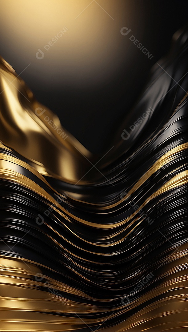 Fundo de gradiente pastel de ouro preto brilhante luz suave borrada padrão