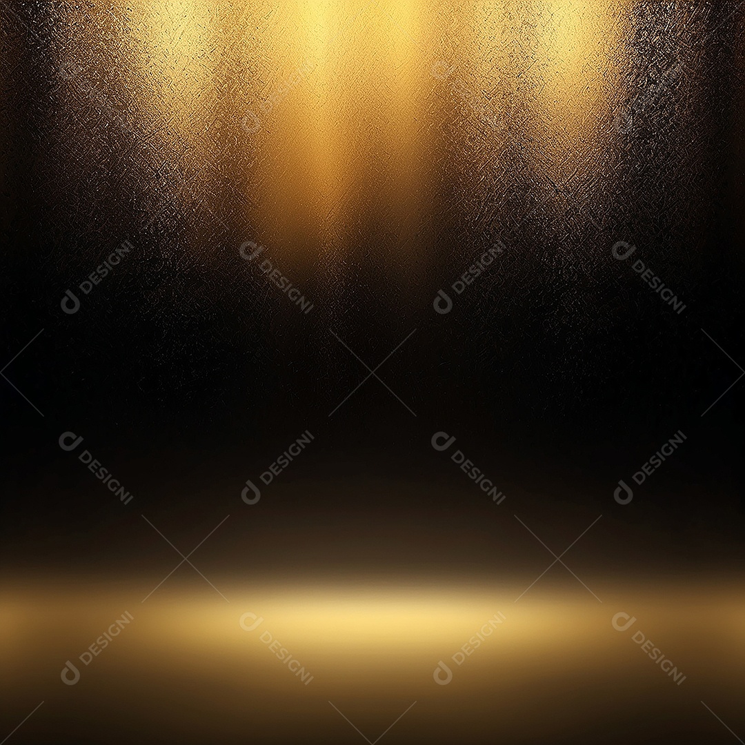 Fundo de gradiente pastel de ouro preto brilhante luz suave borrada padrão