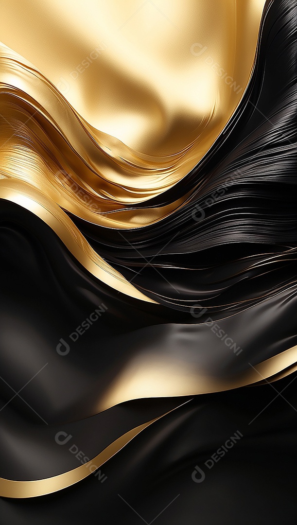 Fundo de gradiente pastel de ouro preto brilhante luz suave borrada padrão