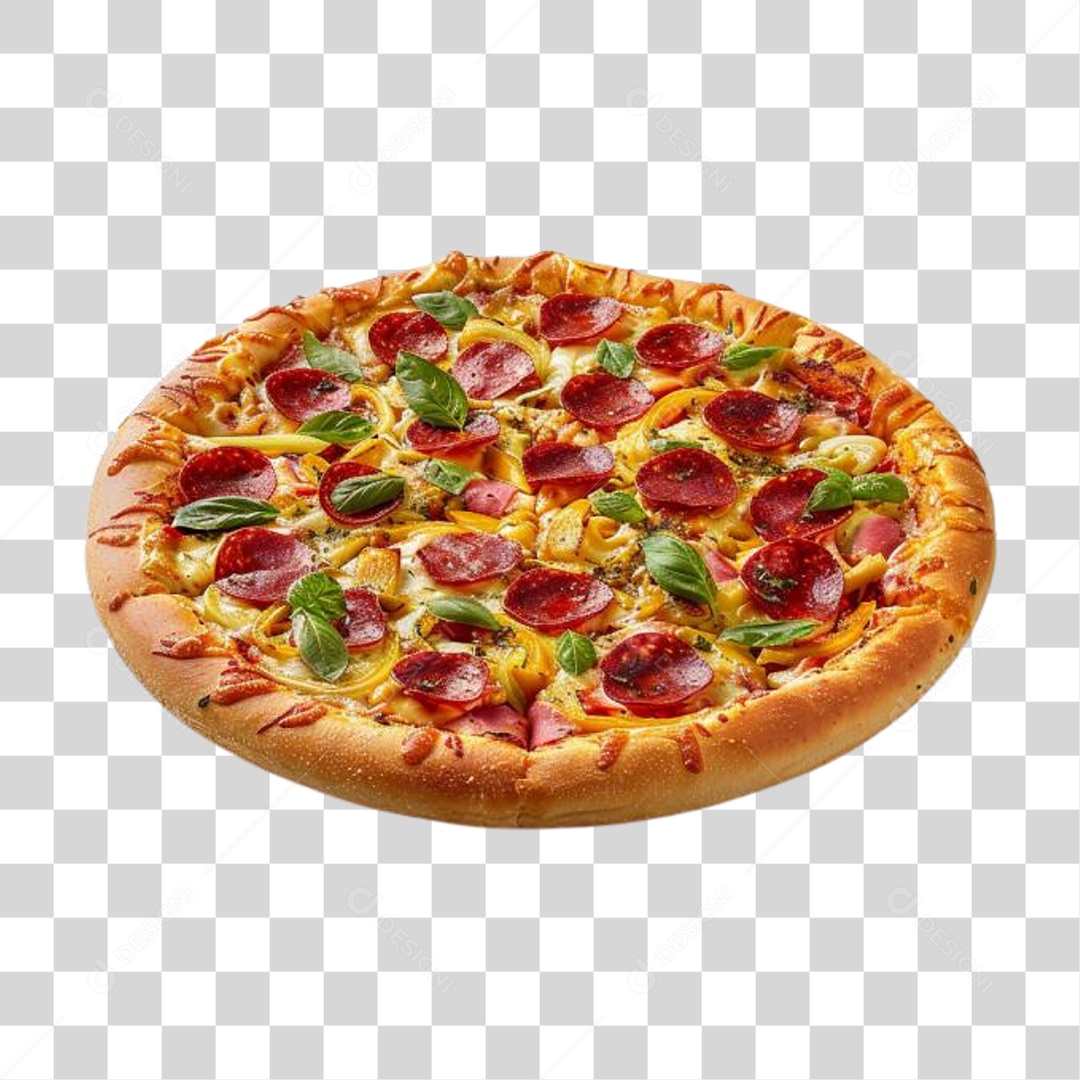 Pizza Vários Sabores PNG Transparente