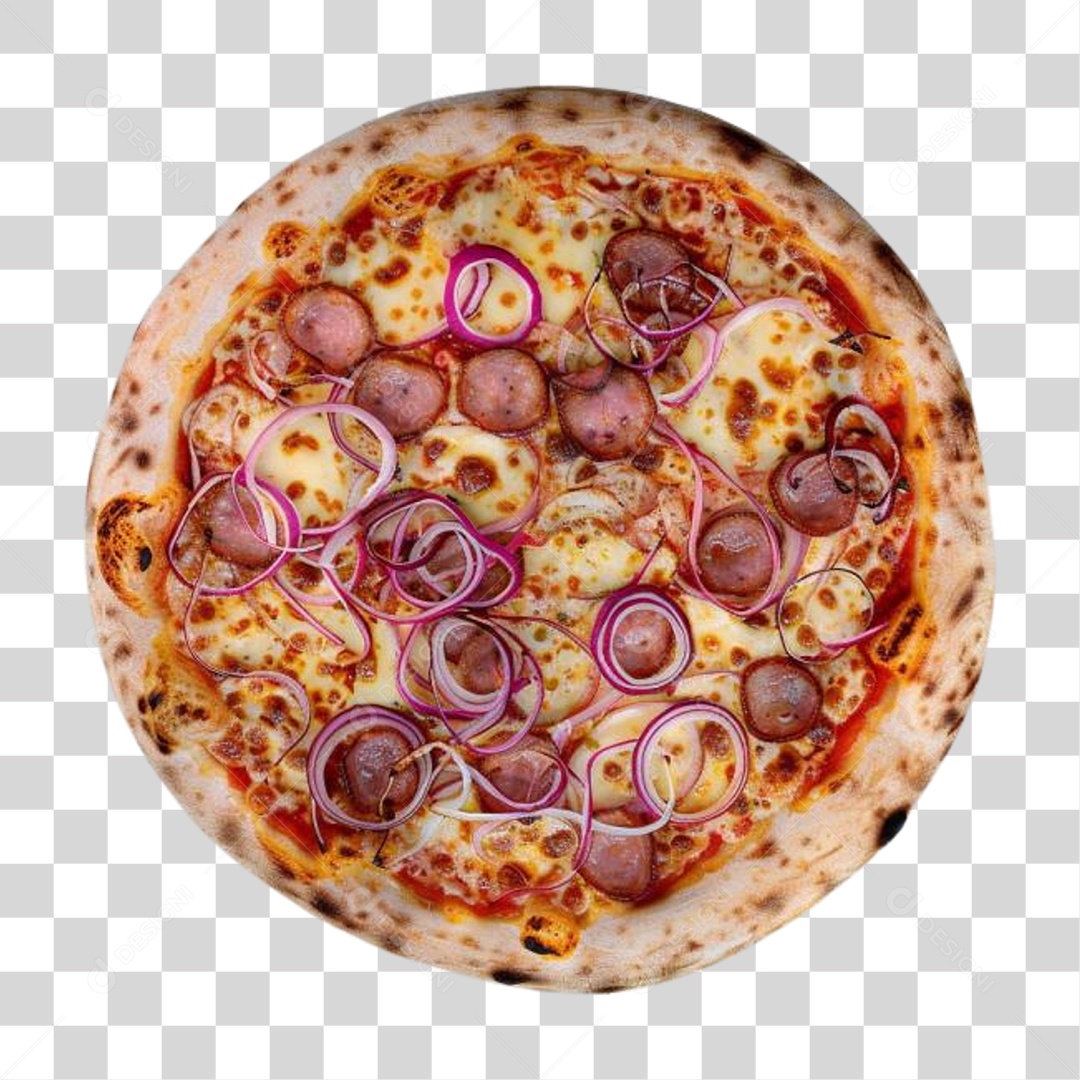 Pizza Vários Sabores PNG Transparente